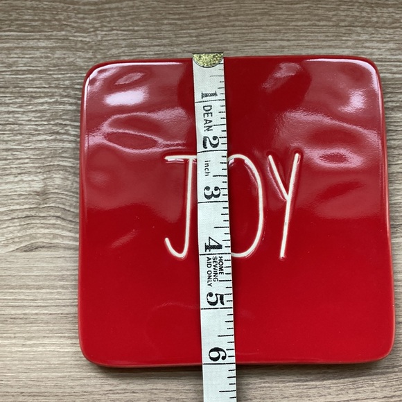 Rae Dunn ceramic joy trivet artisan collection by magenta - Picture 6 of 8